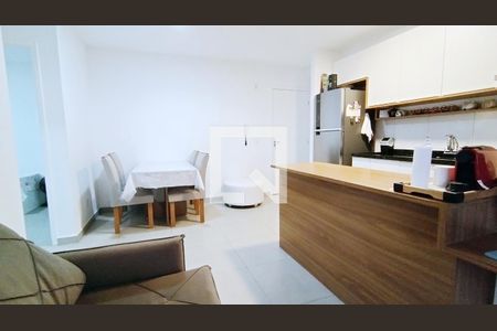 Sala de apartamento para alugar com 2 quartos, 55m² em Vila Osasco, Osasco