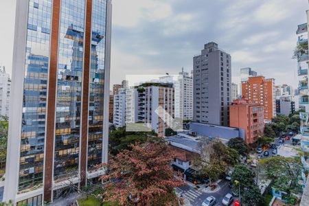 Varanda da Sala de apartamento para alugar com 2 quartos, 230m² em Cerqueira César, São Paulo