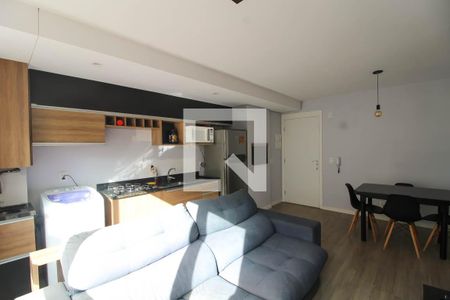 Sala/Cozinha de apartamento à venda com 2 quartos, 51m² em Bairro Fátima, Canoas