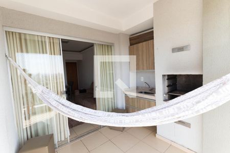 Varanda gourmet de apartamento para alugar com 2 quartos, 64m² em Jardim Goiás, Goiânia