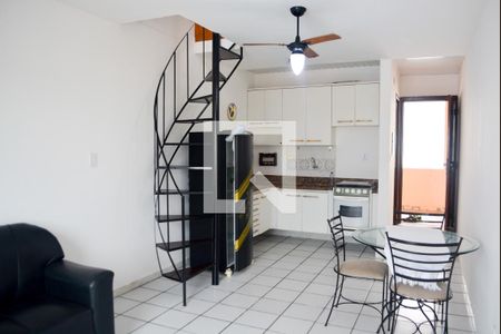 Sala de apartamento para alugar com 1 quarto, 50m² em Stella Maris, Salvador