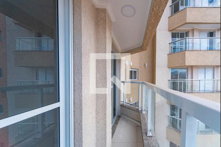 Varanda da Sala e Do Quarto 2 de apartamento à venda com 2 quartos, 58m² em Casa Branca, Santo André