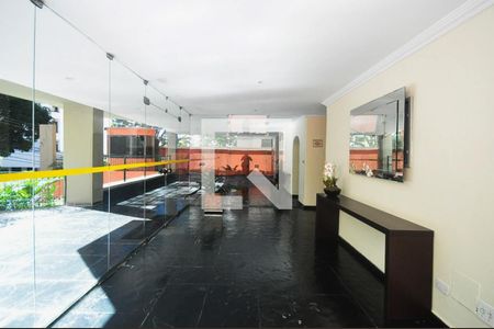 Hall social de apartamento para alugar com 1 quarto, 45m² em Real Parque, São Paulo