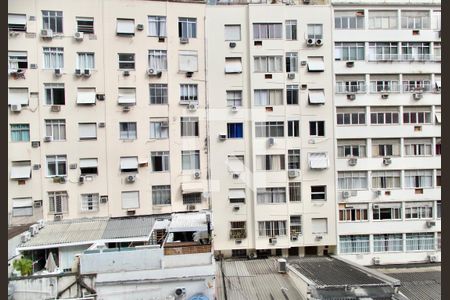 Sala vista de apartamento para alugar com 1 quarto, 34m² em Ipanema, Rio de Janeiro
