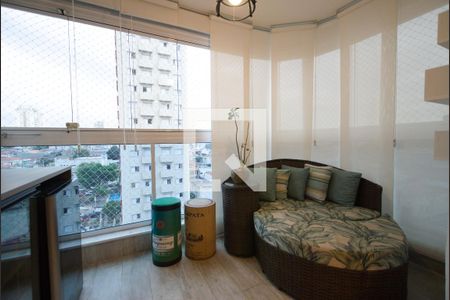 Varanda de apartamento à venda com 2 quartos, 67m² em Vila Dom Pedro I, São Paulo