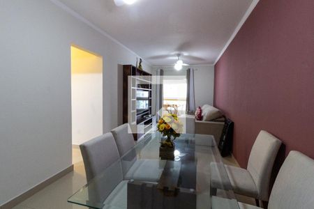 Sala de apartamento para alugar com 3 quartos, 117m² em Vila Tupi, Praia Grande