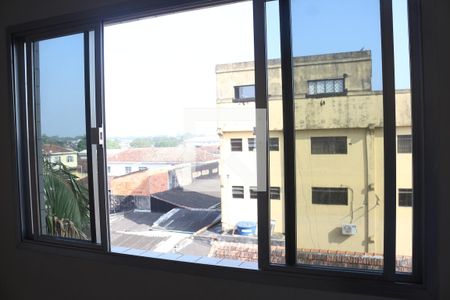 Sala de apartamento para alugar com 1 quarto, 56m² em Jardim Guassu, São Vicente