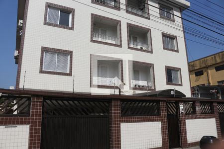 Fachada de apartamento para alugar com 1 quarto, 56m² em Jardim Guassu, São Vicente
