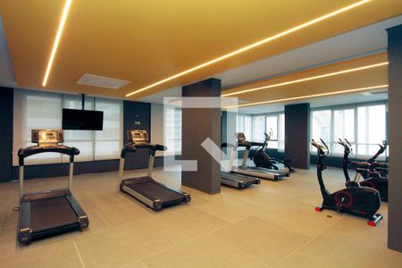 Studio para alugar com 24m², 1 quarto e sem vagaAcademia
