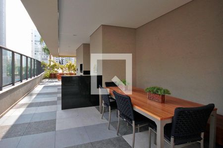 Studio para alugar com 24m², 1 quarto e sem vagaChurrasqueira