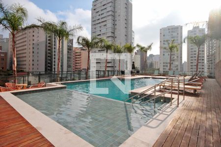 Studio para alugar com 24m², 1 quarto e sem vagaPiscina