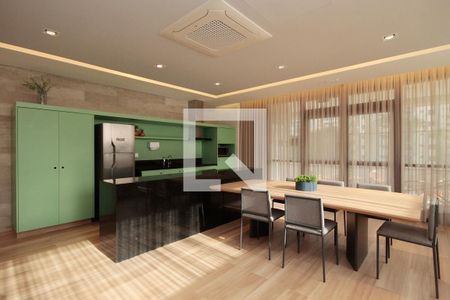 Studio para alugar com 24m², 1 quarto e sem vagaEspaço Gourmet