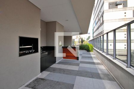 Studio para alugar com 24m², 1 quarto e sem vagaChurrasqueira