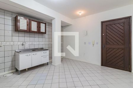 Sala/Cozinha de apartamento para alugar com 1 quarto, 34m² em Chácara das Pedras, Porto Alegre