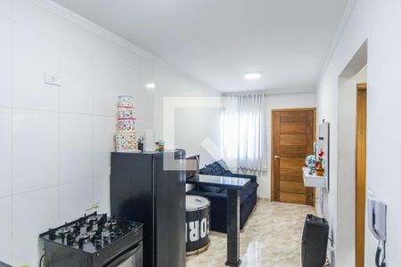 Cozinha de apartamento à venda com 2 quartos, 40m² em Chácara Belenzinho, São Paulo