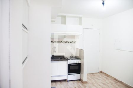 Sala/Cozinha de apartamento para alugar com 1 quarto, 29m² em Bela Vista, São Paulo