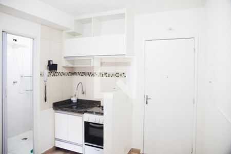 Sala/Cozinha de apartamento para alugar com 1 quarto, 29m² em Bela Vista, São Paulo
