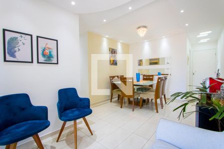 Sala de apartamento à venda com 3 quartos, 60m² em Jardim Cambui, Santo André