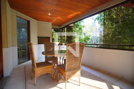 Apartamento para alugar com 191m², 3 quartos e 3 vagasVaranda da sala 
