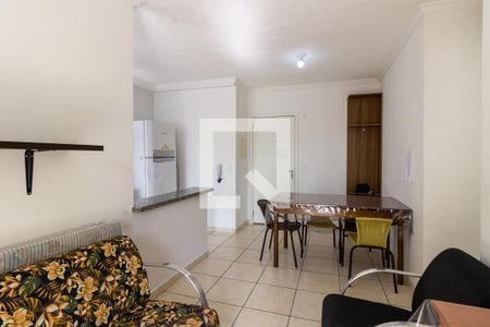 Sala de apartamento para alugar com 2 quartos, 54m² em Vila Assuncao, Praia Grande