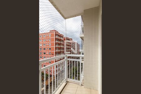 Varanda de apartamento para alugar com 2 quartos, 54m² em Vila Assuncao, Praia Grande