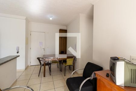 Sala de apartamento para alugar com 2 quartos, 54m² em Vila Assuncao, Praia Grande