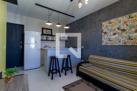 Sala de kitnet/studio para alugar com 1 quarto, 40m² em Centro, Curitiba