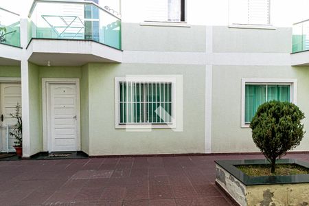 Vista da Sala de casa de condomínio para alugar com 3 quartos, 120m² em Vila Guilhermina, São Paulo