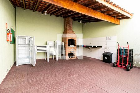 Casa de condomínio para alugar com 120m², 3 quartos e 2 vagasÁrea comum - Churrasqueira