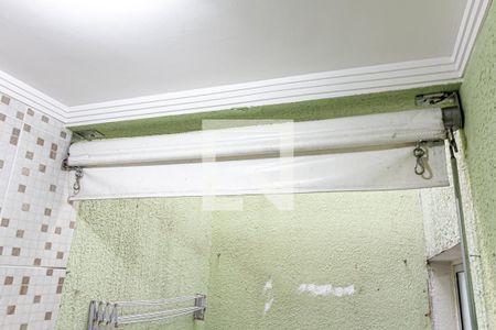 Casa de condomínio para alugar com 120m², 3 quartos e 2 vagasDetalhe da area de serviço