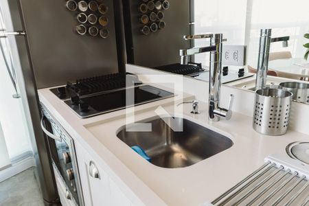 Apartamento à venda com 36m², 1 quarto e 1 vagaCozinha Pia