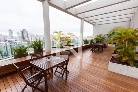 Apartamento à venda com 36m², 1 quarto e 1 vagaTerraço