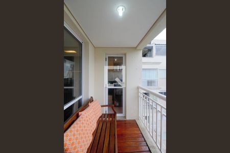 Varanda da Sala de apartamento para alugar com 2 quartos, 150m² em Jardim Ampliação, São Paulo