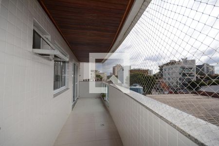 Varanda da Sala de apartamento para alugar com 4 quartos, 105m² em Vila Valqueire, Rio de Janeiro