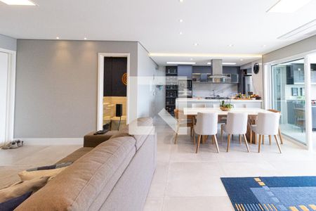 Sala de apartamento à venda com 3 quartos, 113m² em Vila Osasco, Osasco