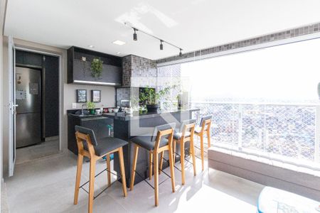 Sacada de apartamento à venda com 3 quartos, 113m² em Vila Osasco, Osasco