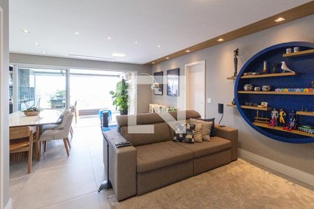 Sala de apartamento à venda com 3 quartos, 113m² em Vila Osasco, Osasco