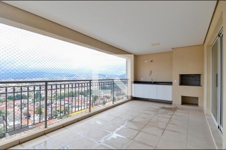 Varanda Gourmet de apartamento à venda com 3 quartos, 162m² em Vila Rosália, Guarulhos