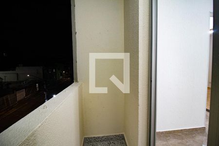 Varanda da Sala de apartamento para alugar com 2 quartos, 47m² em Vila Carmosina, São Paulo