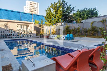 Piscina de kitnet/studio para alugar com 1 quarto, 23m² em Quarta Parada, São Paulo