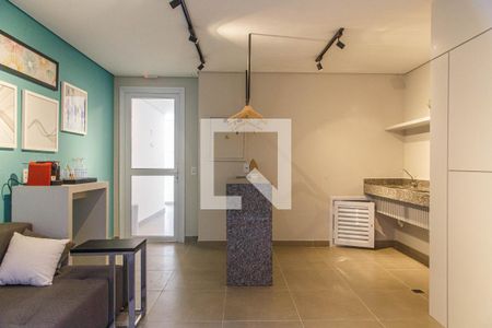 Lavanderia de kitnet/studio para alugar com 1 quarto, 23m² em Quarta Parada, São Paulo