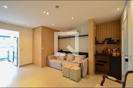 Sala de apartamento à venda com 2 quartos, 69m² em Vila Clementino, São Paulo