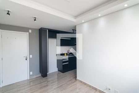 Sala de apartamento para alugar com 2 quartos, 37m² em Parque São Vicente, Santo André