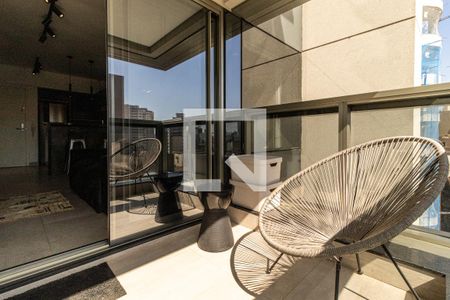 Varanda de apartamento à venda com 1 quarto, 39m² em Santa Efigênia, São Paulo