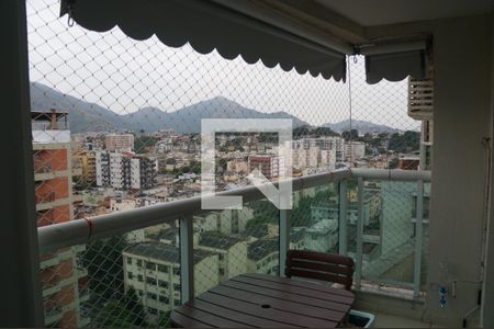 Varanda da Sala de Jantar de apartamento à venda com 3 quartos, 120m² em Todos Os Santos, Rio de Janeiro