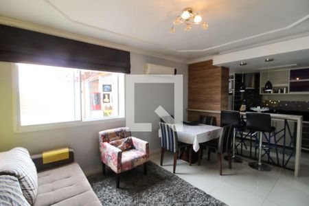 Sala de casa de condomínio para alugar com 2 quartos, 83m² em Olaria, Canoas