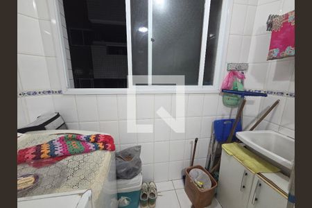 Área de Serviço de apartamento para alugar com 2 quartos, 96m² em Canto do Forte, Praia Grande