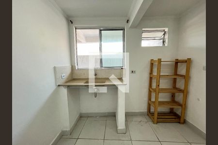 Cozinha de kitnet/studio para alugar com 1 quarto, 25m² em Vila Campestre, São Paulo