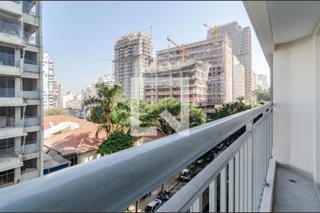 Studio à venda com 31m², 1 quarto e sem vagaVaranda