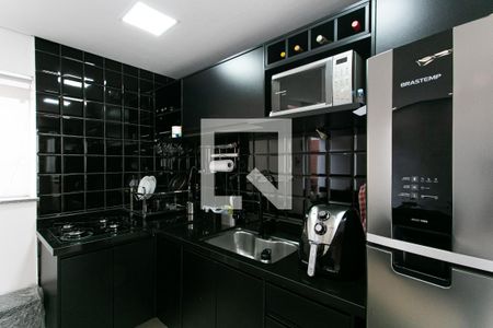 Cozinha de kitnet/studio à venda com 1 quarto, 72m² em Chácara Califórnia, São Paulo